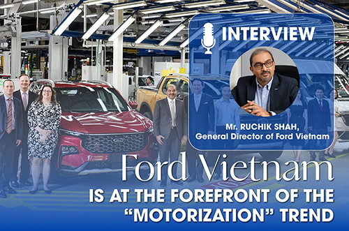 FORD VIETNAM IS AT THE FOREFRONT OF THE “MOTORIZATION” TREND