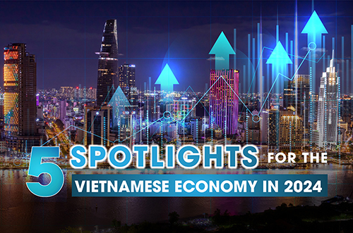 FIVE BRIGHT SPOTS FOR THE VIETNAMESE ECONOMY IN 2024