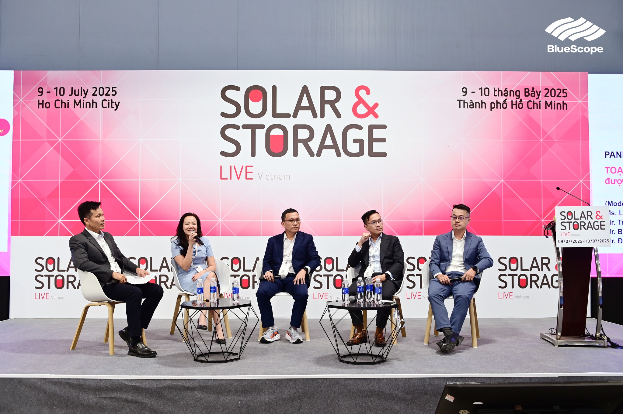 NS BLUESCOPE VIỆT NAM ĐỒNG HÀNH CÙNG TRIỂN LÃM “SOLAR & STORAGE LIVE VIETNAM 2025”