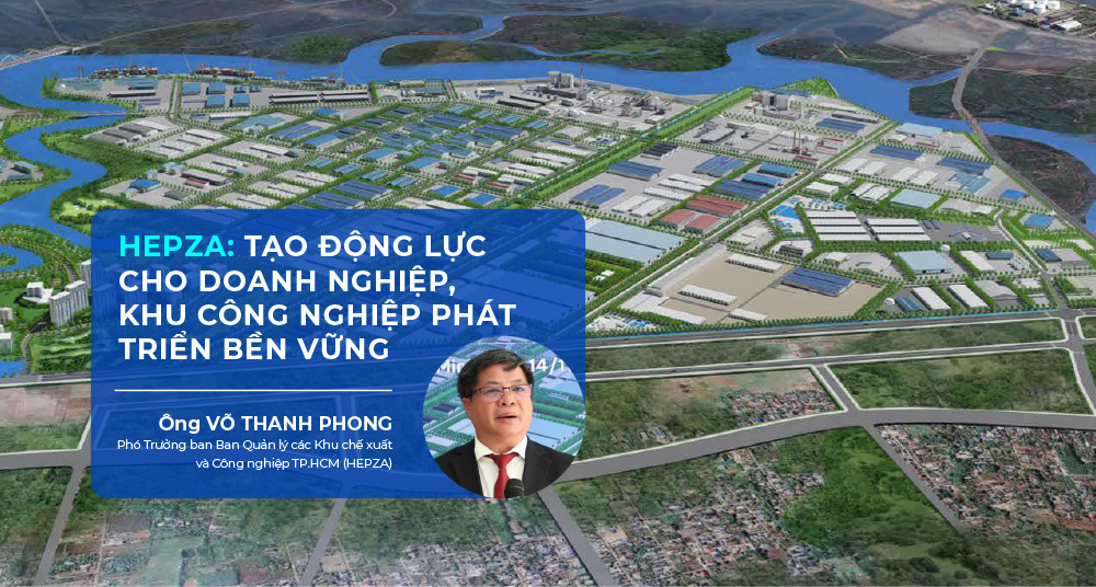 TẠO ĐỘNG LỰC CHO DOANH NGHIỆP, KHU CÔNG NGHIỆP PHÁT TRIỂN BỀN VỮNG